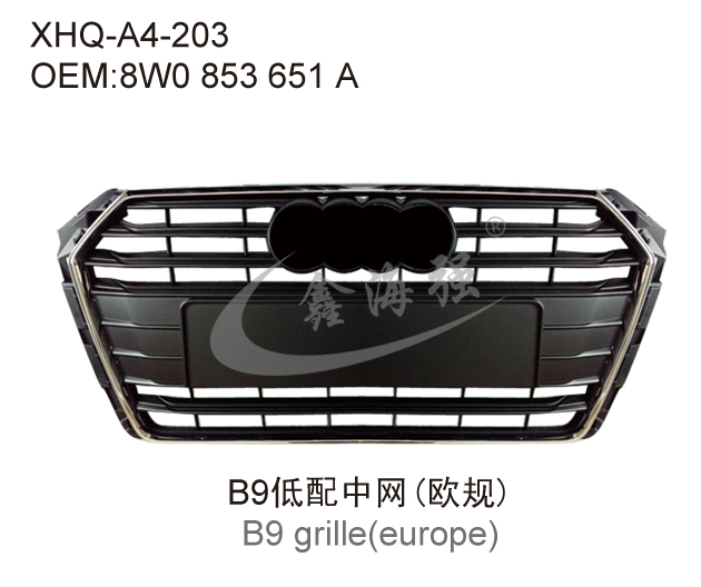 B9低配中网(欧规)