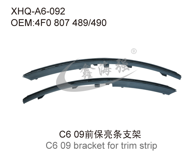C6 09前保亮条支架